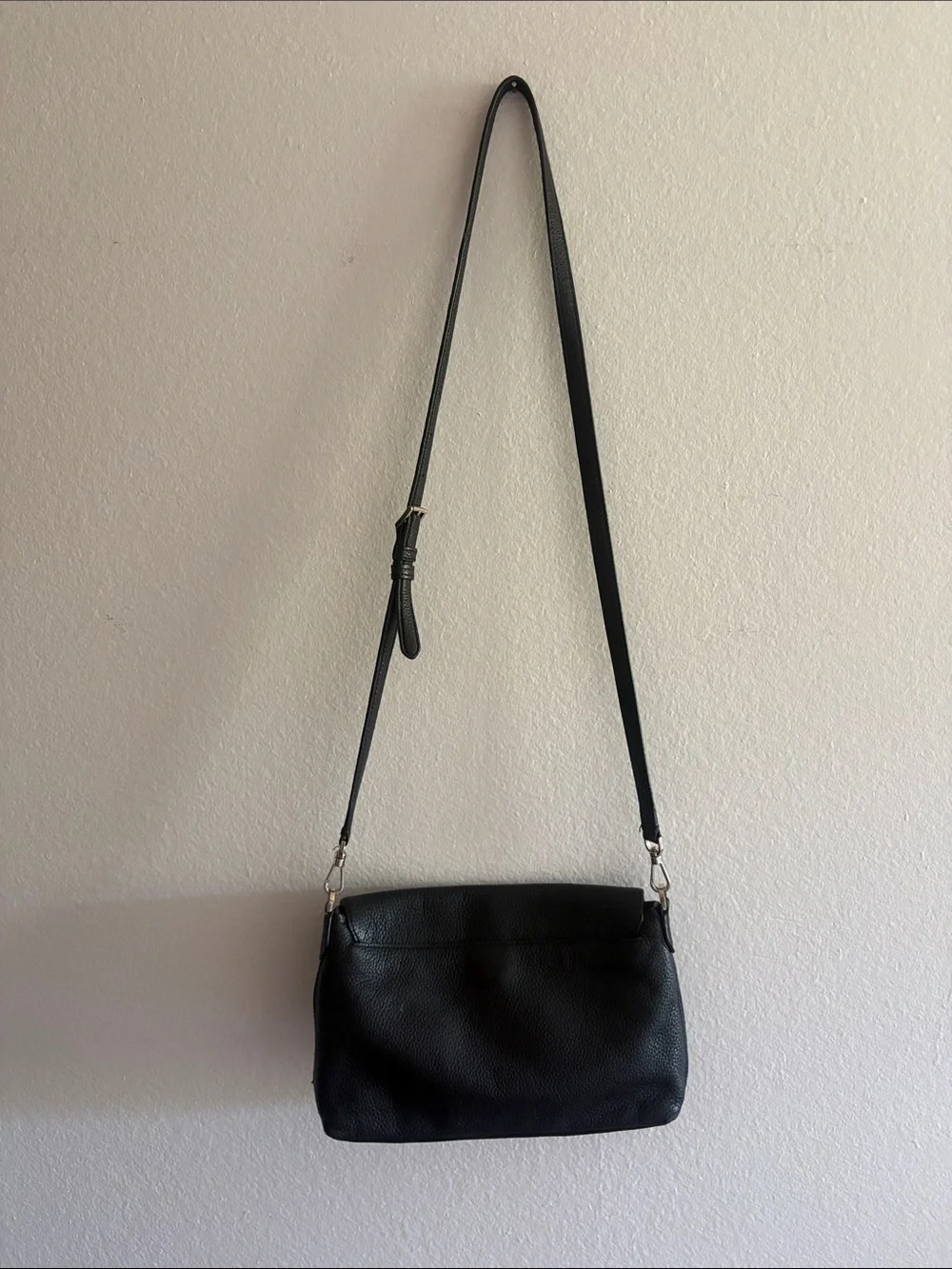 Kate Spade New York Grained Leather Flap Bag